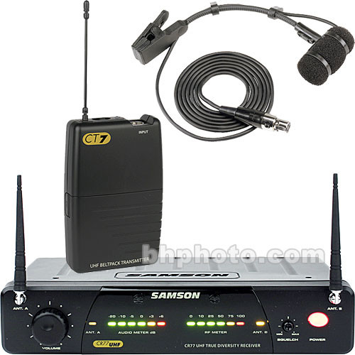Samson Concert 77 - Wireless Wind Instrument System  (U3 / 803.125 MHz)