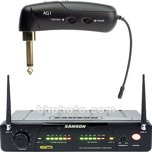 Samson Wireless Guitar System  (U2 / 801.875 MHz)