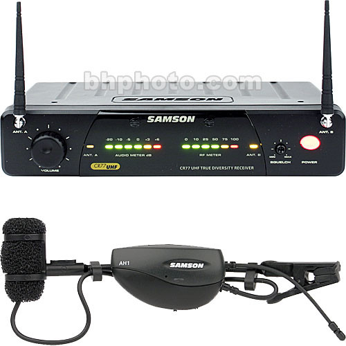 Samson Wireless Horn Microphone System  (U1 / 801.375 MHz)