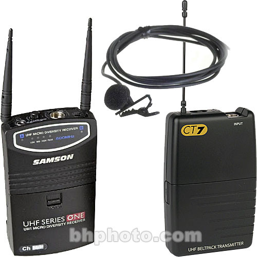 Samson UM1/77 Series - Wireless Lavalier Microphone  (U2)