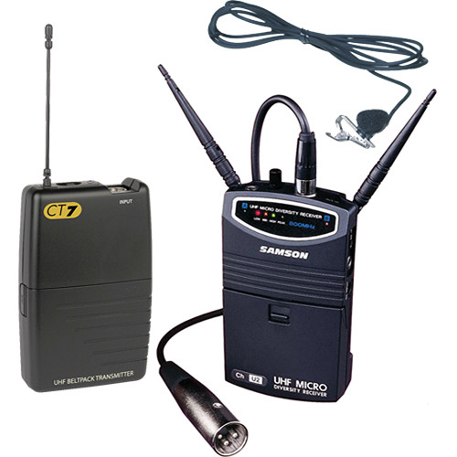 Samson UM1 Portable Wireless Lavalier Microphone System  (Frequency N5)