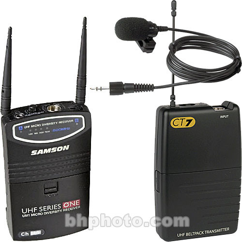 Samson UM1/77 Series - Wireless Lavalier Microphone  (U1)