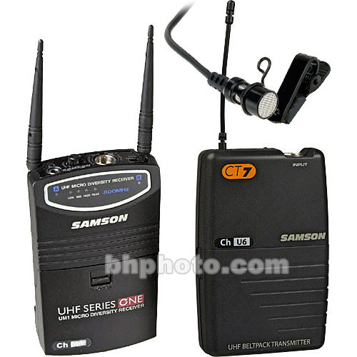 Samson UM1/77 Series - Wireless Lavalier Microphone  (U5)
