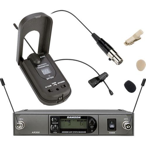 Samson AirLine Synth True-Diversity Wireless UHF Lavalier System
