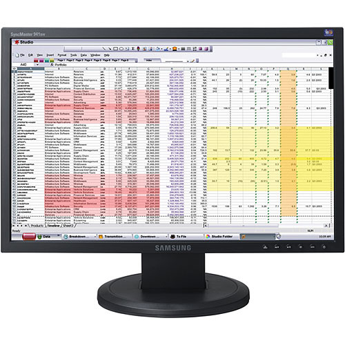 Samsung SyncMaster 941BW Widescreen LCD Computer Monitor - VGA/DVI-D