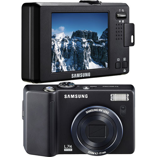 Samsung L74 Wide Digital Camera (Black)