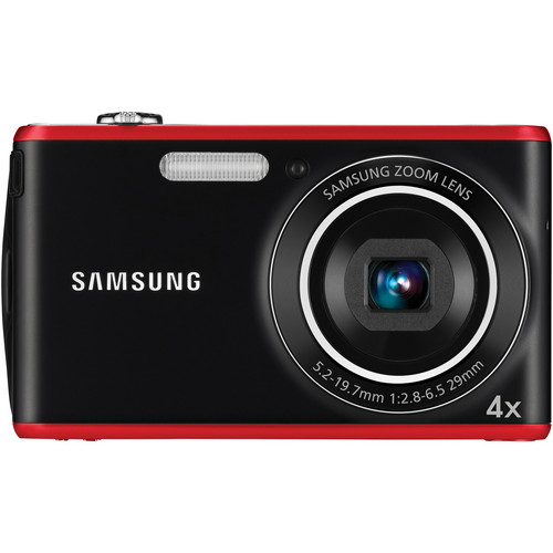 Samsung PL90 Digital Camera (Red)