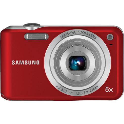 Samsung SL50 Digital Camera (Red)