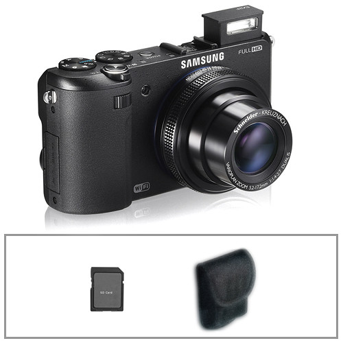 Samsung EX2F Digital Camera with Basic Accessory Kit (Black)
