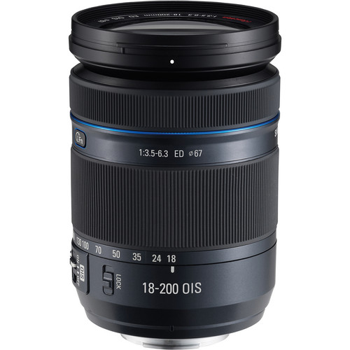Samsung 18-200mm f/3.5-6.3 ED OIS Lens EX-L18200MB/US B&H Photo