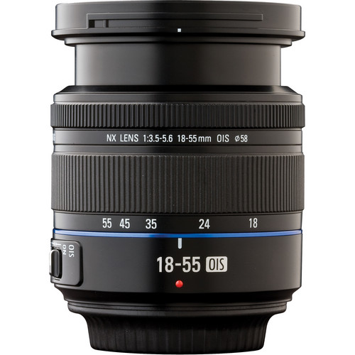 Samsung 18-55mm f/3.5-5.6 OIS Portrait Zoom Lens EX-S1855SB B&H