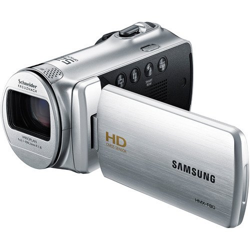 Samsung HMX-F80 Flash Memory Camcorder (Silver)