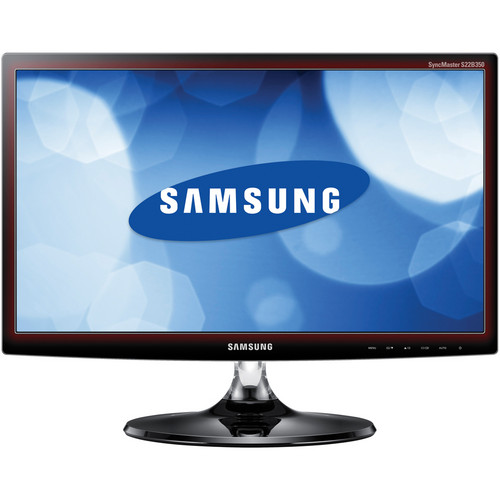 Samsung S22B350H 22" Class LED Monitor with MagicAngle (Transparent Red)