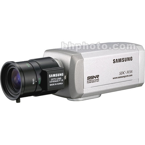 Samsung SDC-313NA 1/3" Color Surveillance Camera, 24 VAC