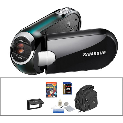 Samsung SMX-C14 Memory Camcorder Basic Kit (Blue)