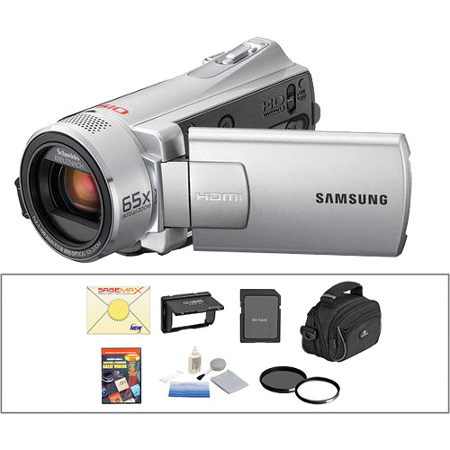 Samsung SMX-K40 Memory Camcorder Advanced Kit (Silver)