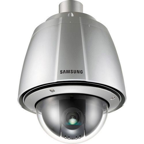 Samsung SPU-3750T High-resolution WDR PTZ Dome Camera with Built-in Housing