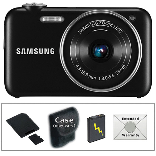 Samsung ST80 Digital Camera with Deluxe Accessory Kit (Black)
