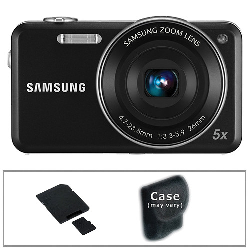Samsung ST95 Digital Camera with Basic Accessory Kit (Black)