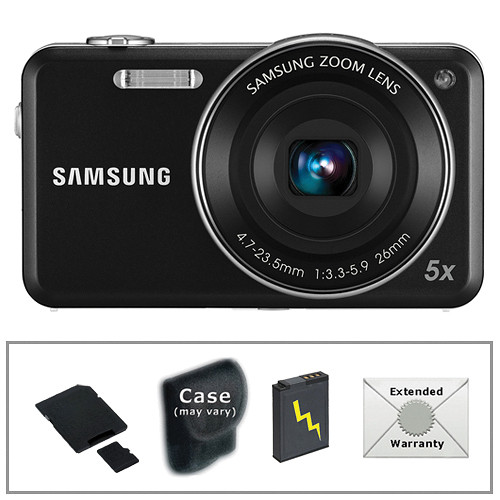 Samsung ST95 Digital Camera with Deluxe Accessory Kit (Black)