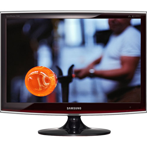 Samsung Touch of Color T220 22" Widescreen LCD Computer Display (Rose Black)