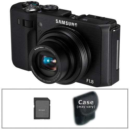 Samsung TL500 Digital Camera with Basic Accessory Kit (Black)