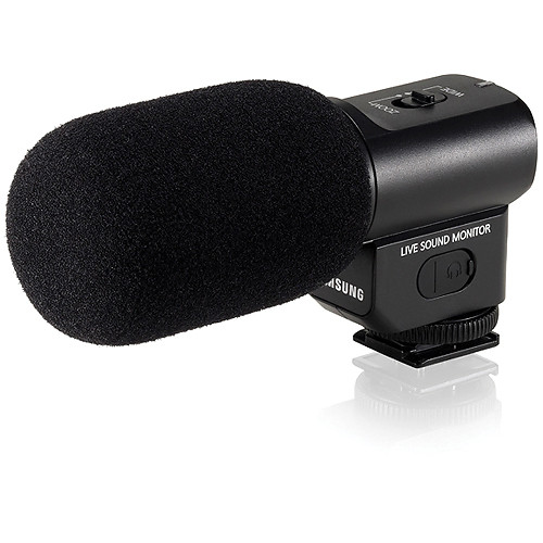Samsung EM10 Hot Shoe Microphone for Samsung NX20/210/1000/300 Cameras