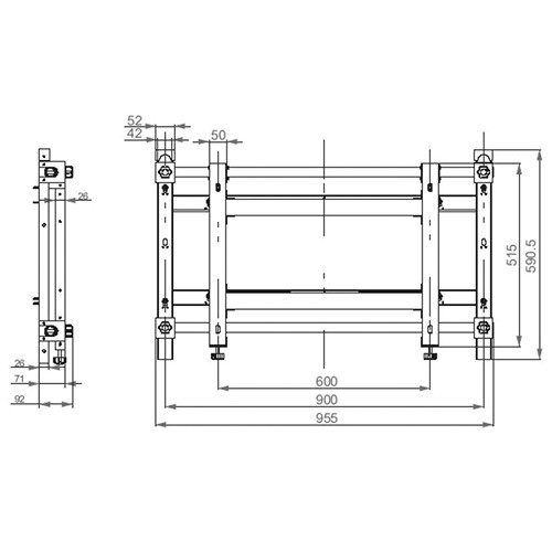 Samsung WMN460UTD Wall Mount Kit for 46" Display