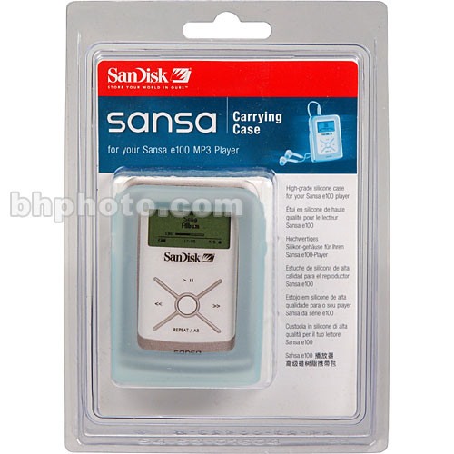 SanDisk Sansa e100 Case (Blue)