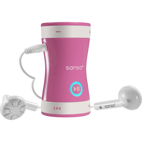 SANDISK Sansa Shaker 512MB MP3 Player - Pink SDMX9N-512P-A18 B&H