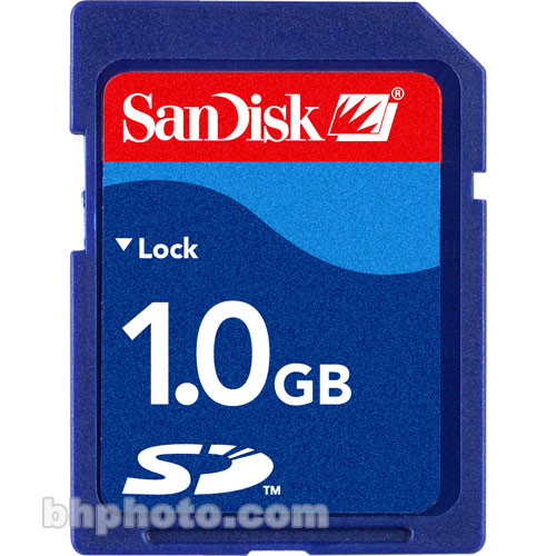 SanDisk 1GB Secure Digital Card