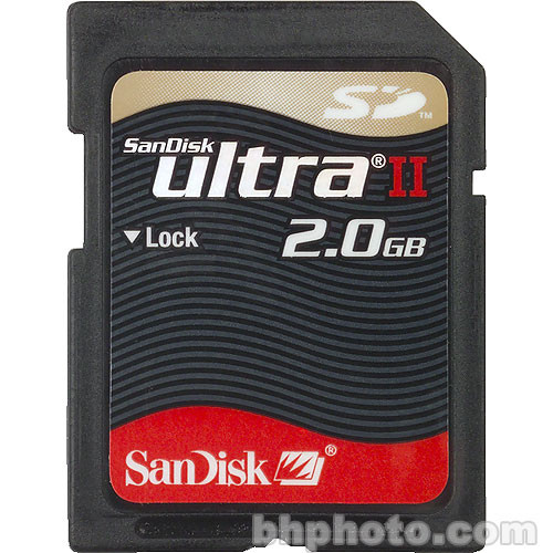 SANDISK 2GB Ultra II Secure Digital (SD) Card