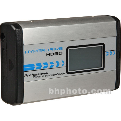 Sanho HyperDrive HD80 40GB Portable Storage Device and Memory Card Reader
