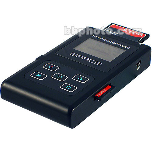 Sanho 40GB HyperDrive SPACE Portable Storage Device and Memory Card Reader
