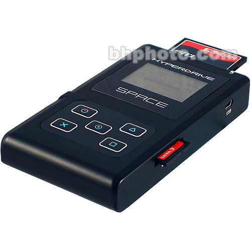 Sanho 80GB HyperDrive SPACE Portable Storage Device and Memory Card Reader