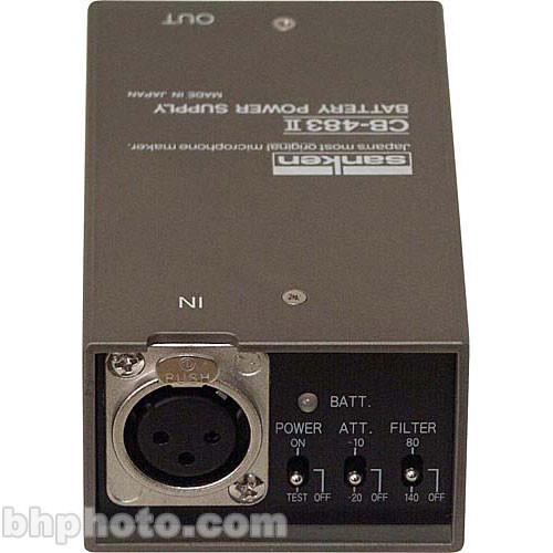 Sanken CB-483 II Single Channel  Phantom Power Supply