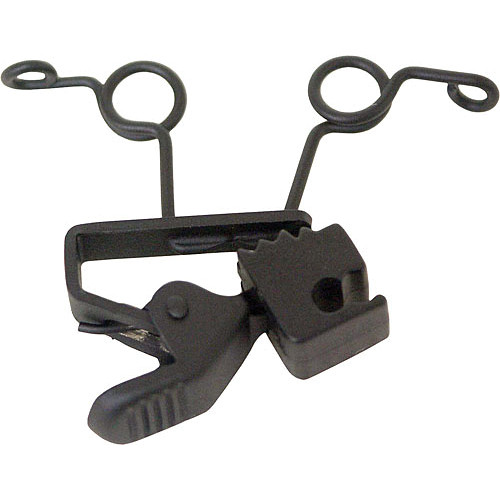 Sanken Double Microphone Clip 10-Pack (Gray)