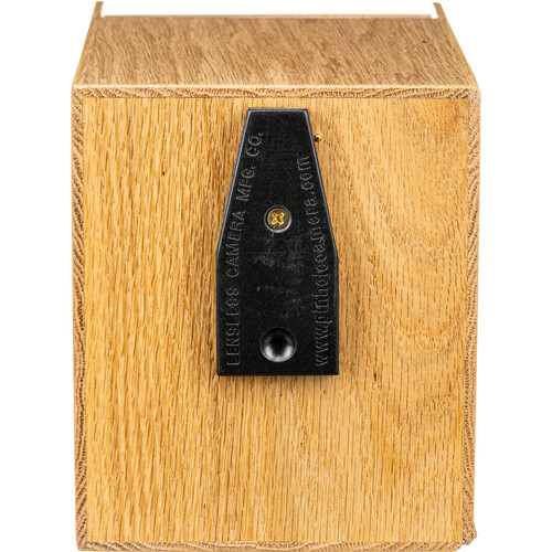 Lensless 4x5" Pinhole Camera (150mm / 6" Normal, Red Oak)