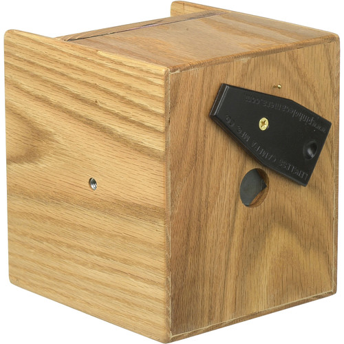 Lensless 4 x 5" Pinhole Camera (225mm / 9" Telephoto, Red Oak)