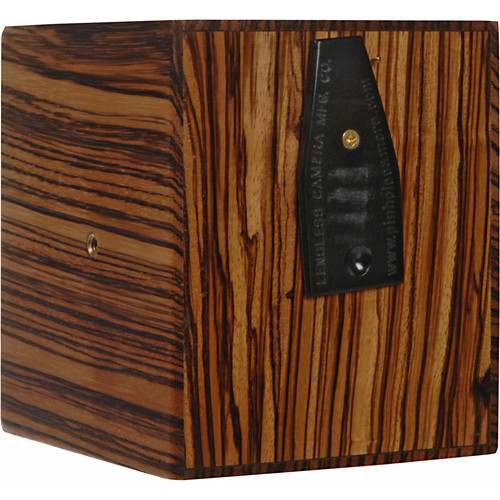 Lensless 4 x 5" Pinhole Camera (75mm / 3" Wide-Angle, Zebra)
