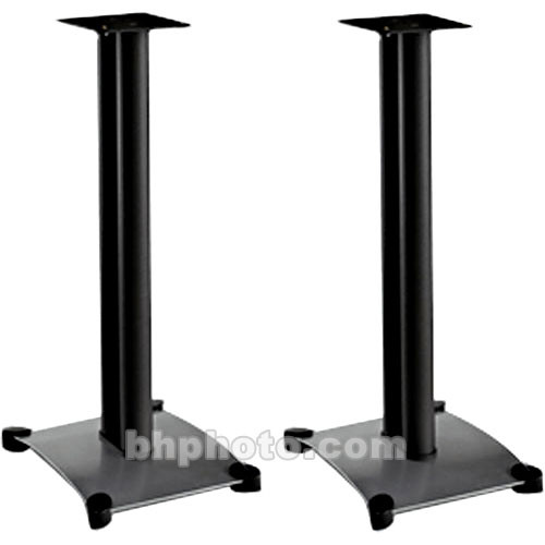 SANUS SF22B 22" Steel Foundations Speaker Stand - Pair - Black