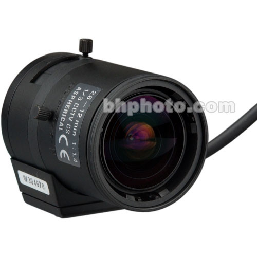 Sanyo SVCL-2812VA 1/3-Inch CS-Mount Vari-Focal CCTV Lens