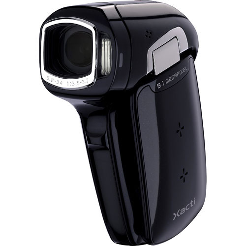 Sanyo Xacti VPC-CG9BK Flash Memory Camcorder (Black) VPC-CG9BK