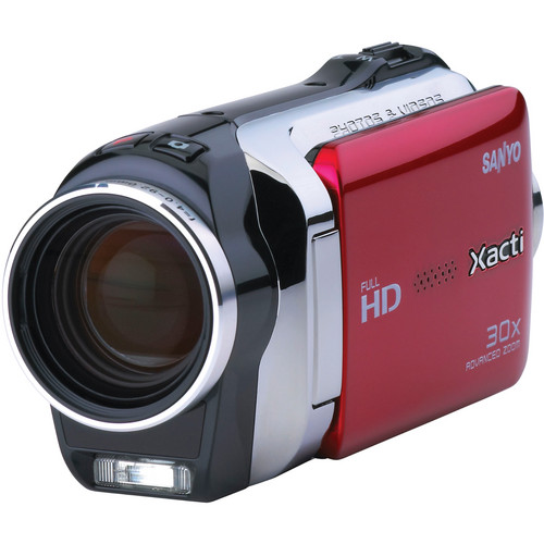 Sanyo VPC-SH1 Dual Camera (Red)