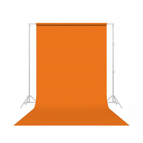 Savage #24 Orange Seamless Background Paper (107" x 150')
