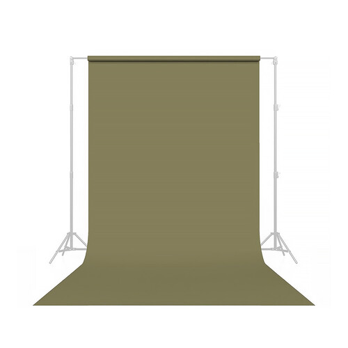 Savage #34 Olive Green Seamless Background Paper (107" x 150')