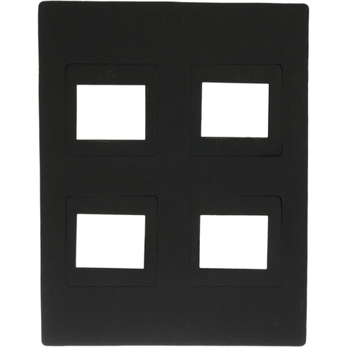 Savage Pre-Vu Mount - 11x14", Holds Four 6x7 Slides