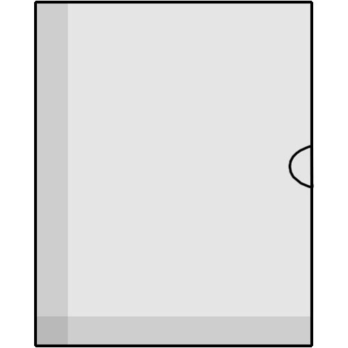 Savage Glassine Envelope w/ Open Side for 5 x 7" - 1000 Pack