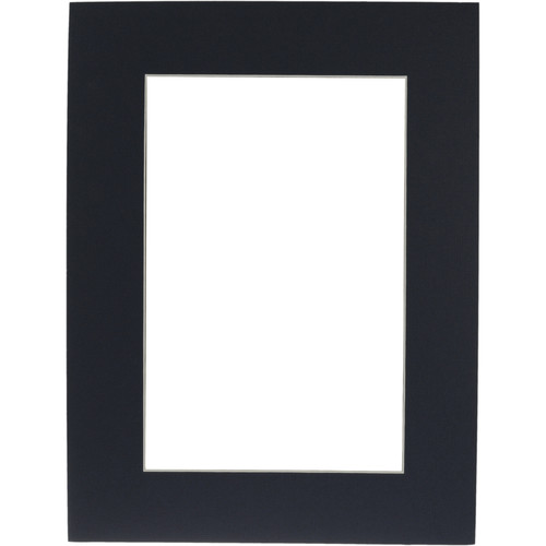 Savage ProMatte - Single Whitecore 12 x 16" Mat with Opening for 8 x 12" Print - Navy