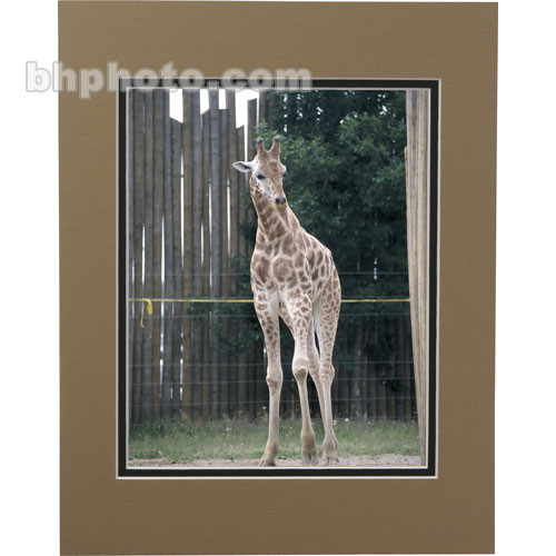 Savage ProMatte - 16 x 20" Mat to Hold 11 x 14" Print - Tumbleweed/Mat Black